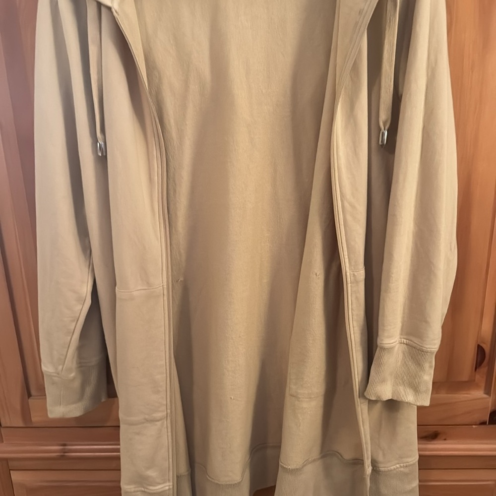 🐷 Denim & Co Active ZipFront Hoodie Tunic Jacket - Picture 9 of 14